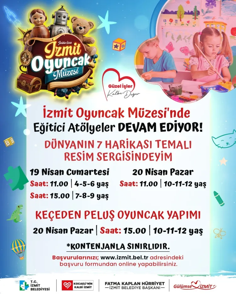 Minikler Oyuncak Müzesi'nde buluşuyor haberi