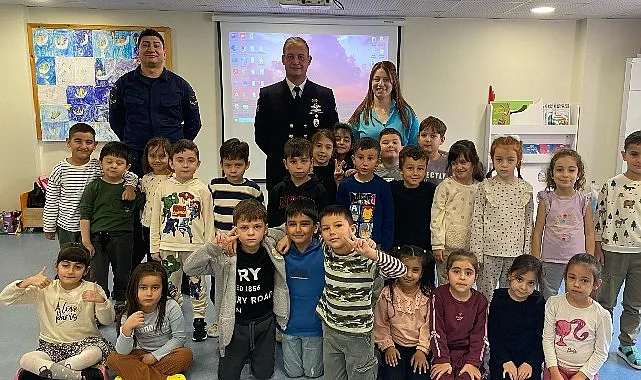 Miniklere denizlerin önemi anlatıldı haberi