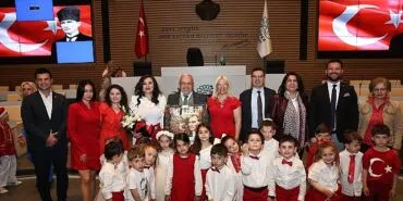 Miniklerin 23 Nisan coşkusu haberi