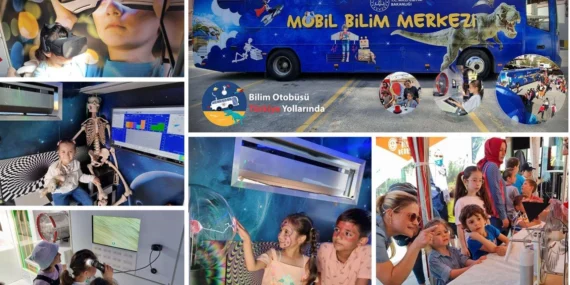 Mobil Bilim Merkezi 23 Nisan için yola çıkıyor haberi