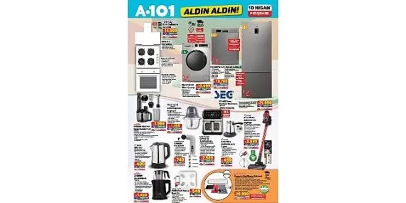 Motosiklet ve Daha Fazlası 10 Nisan’da A101 Mağazalarında haberi