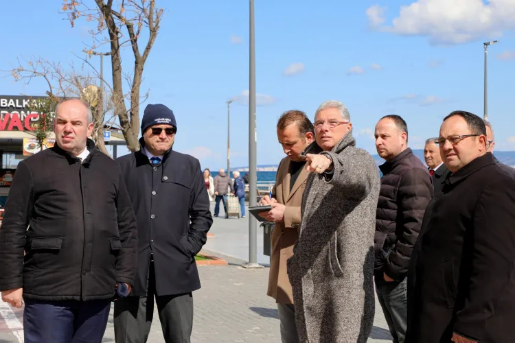 Mudanya sahilinde işgal ve seyyar denetimi haberi