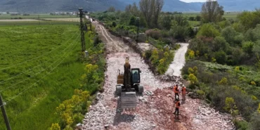 Muğla Milas kırsalında 80 milyon TL'lik yol yatırımı haberi