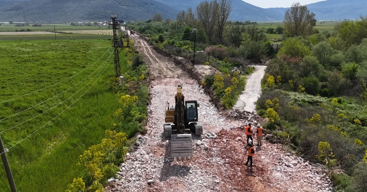 Muğla Milas kırsalında 80 milyon TL'lik yol yatırımı haberi