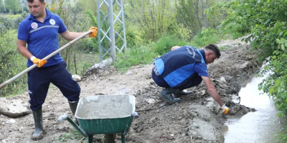 Muğla'da sulama kanalları temizleniyor