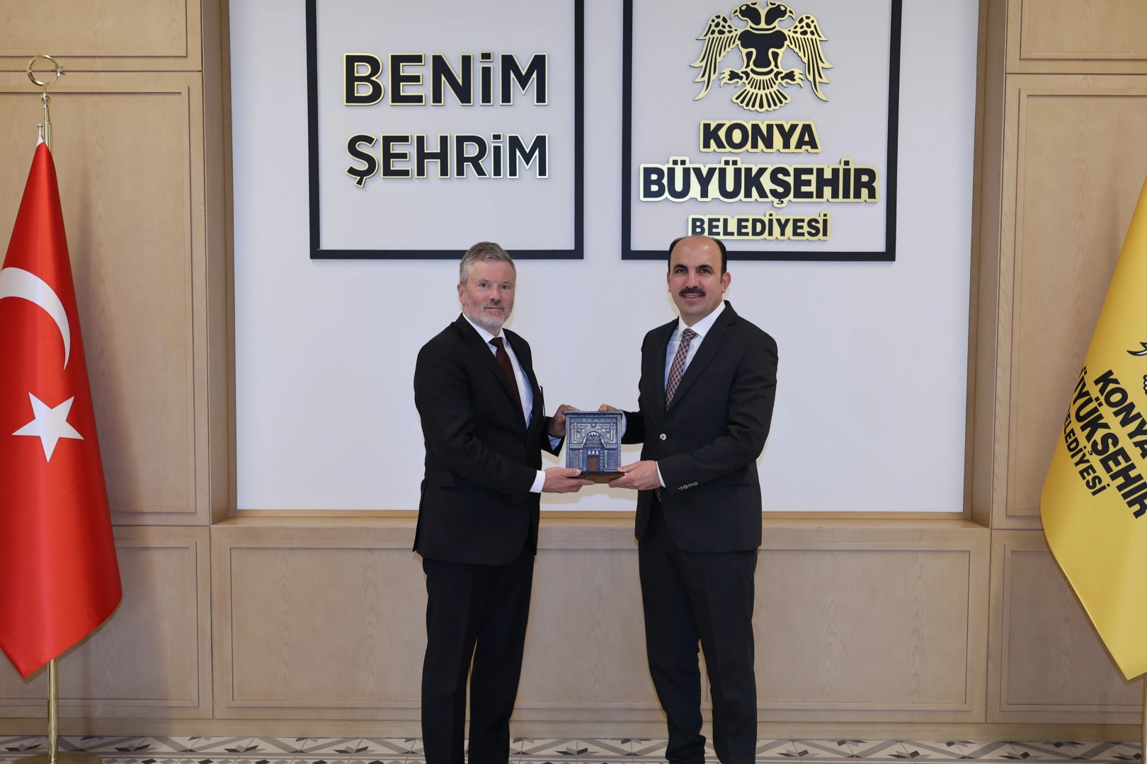 Norveç Ankara Büyükelçisi'nden Konya'ya ziyaret haberi