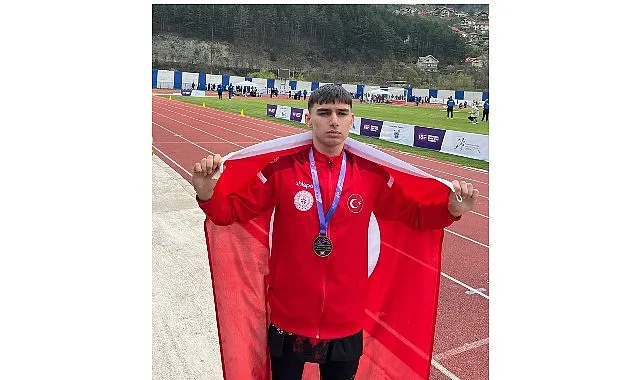 Osmangazili milli atletten dünya üçüncülüğü haberi