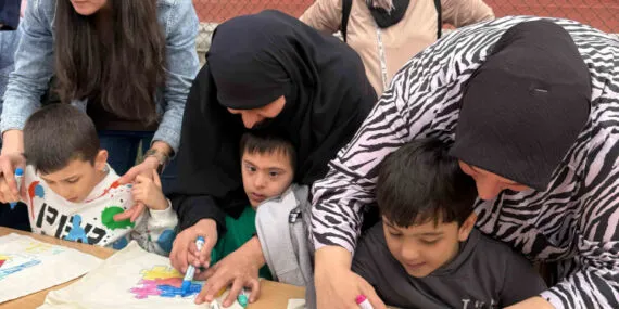 Özel çocuklar Kocaeli'de gönüllerince eğlendi haberi