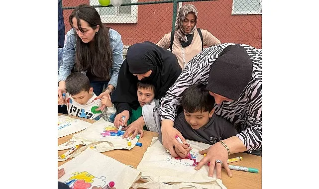 Özel çocuklar gönüllerince eğlendi haberi