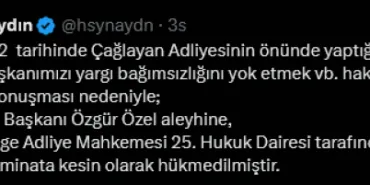 Özgür Özel, Cumhurbaşkanı Erdoğan’a 75 bin TL tazminat ödeyecek haberi