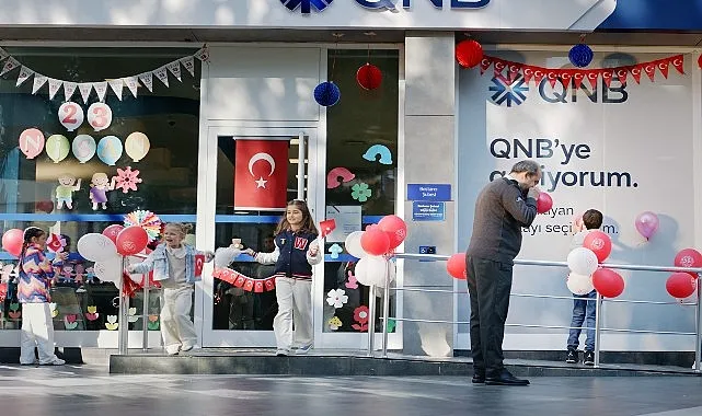 QNB Türkiye 23 Nisan Ulusal Egemenlik ve Çocuk Bayramı’na özel olarak hazırladığı yeni reklam filmini yayınladı. haberi