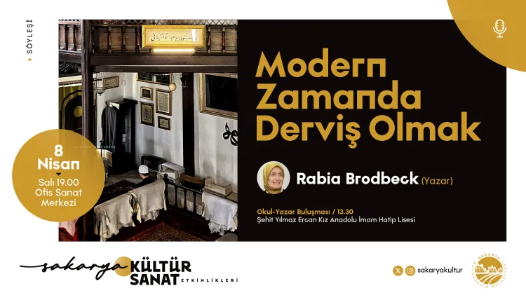 Rabia Brodbeck OSM’de söyleşiye konuk oluyor haberi