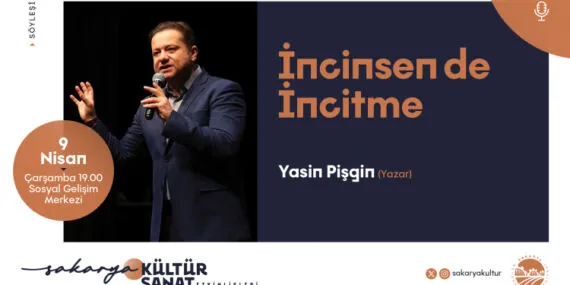 Sakarya Büyükşehir kültür sanat etkinlikleri söyleşiyle devam edecek haberi