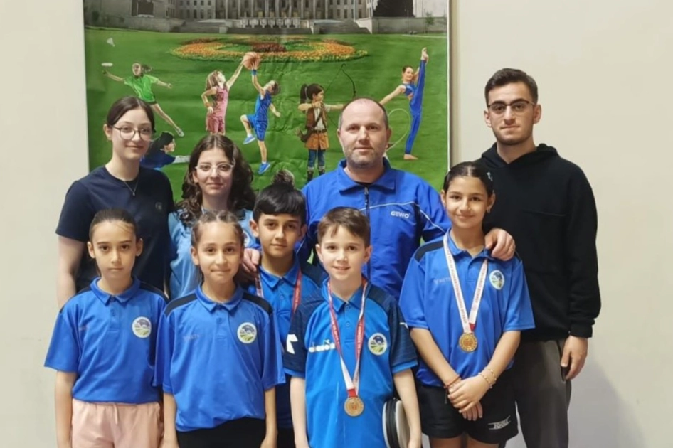 Sakarya'nınyetenekli raketleri kürsünün sahibi oldu haberi