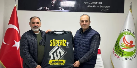 Şampiyon Bursa Livanespor’dan ASFK Başkanı Dağ’a ziyaret