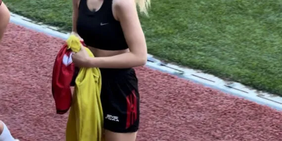 Şampiyon güzel başkanın sevinç gözyaşları haberi