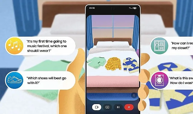 Samsung Galaxy S25 Serisigerçek zamanlı görsel AI yetenekleri ile donatılıyor haberi
