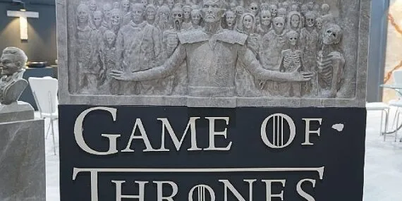 Sanatın mermerle buluştuğu stantlar çok beğenildi haberi