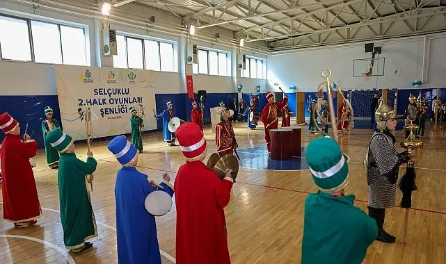 Selçuklu’da Okullar Arası 2. Halk Oyunları Şenliği Coşkuyla Gerçekleştirildi haberi