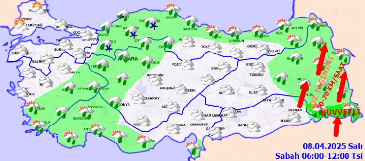Soğuk ve yağışlı hava hakim olacak haberi