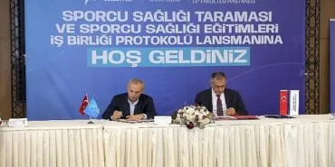 Sporcu Sağlığı Taraması ve Sporcu Sağlığı Eğitimleri İşbirliği Protokolü’nün Lansmanı Yapıldı haberi
