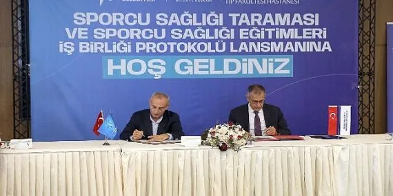 Sporcu Sağlığı Taraması ve Sporcu Sağlığı Eğitimleri İşbirliği Protokolü’nün Lansmanı Yapıldı haberi