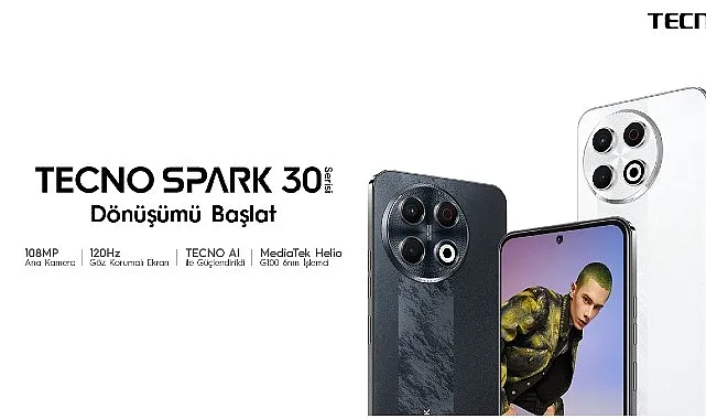 TECNO SPARK 30 serisi: Yapay zekâyı uygun fiyatlı telefonlara getiren teknoloji devrimi! haberi