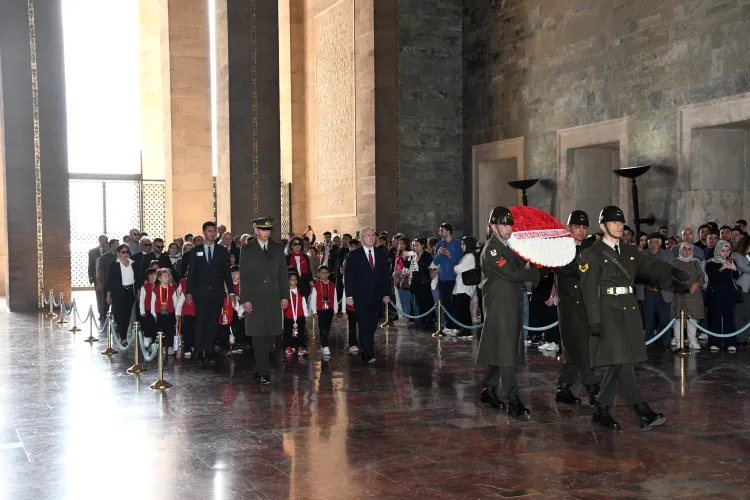 TEGV çocukları Ata'nın huzurunda haberi