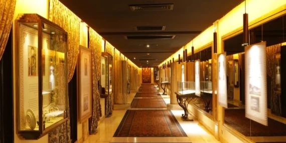 Tarihin derinliklerine Çırağan Sarayı'nda yolculuk haberi