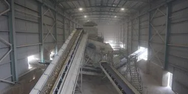 Taş kırma tesisiyle 6 ayda 17 milyon tasarruf sağlandı haberi