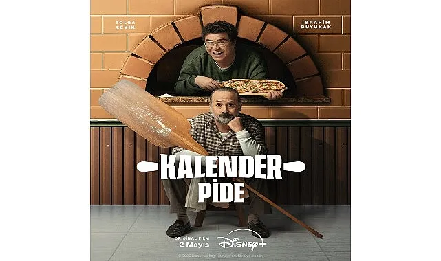 Tolga Çevik ve İbrahim Büyükak’ın Başrollerini Paylaştığı Yeni Komedi Filmi ‘Kalender Pide’ 2 Mayıs’ta Disney+’ta Yayında! haberi