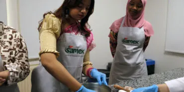 Uluslararası öğrenciler Türk mutfağını SAMEK'te öğrendiler haberi