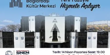 Üsküdar Bağlarbaşı Kültür Merkezi yeni yüzüyle kapılarını açıyor haberi