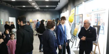 Yusuf Emir Sudan’ın İlk Resim Sergisi Nikomedya’da! haberi