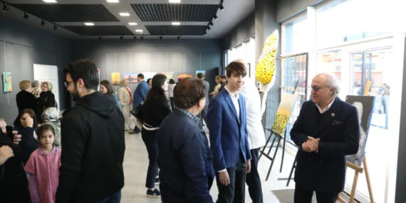 Yusuf Emir Sudan’ın İlk Resim Sergisi Nikomedya’da! haberi