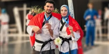 Bayburt'tan Avrupa Taekwondo Şampiyonası'nda İki Madalya Haberi