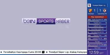 beIN SPORTS HABER Yenilendi haberi