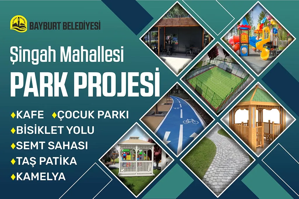 40 Bin Metrekarelik Dev Proje, Bayburt'a Tam Donanımlı Yeni Park Geliyor! Haberi