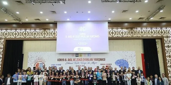 Büyükşehir’in Desteklediği Konya 6. Akıl ve Zekâ Oyunları Yarışması Büyük Heyecana Sahne Oldu haberi