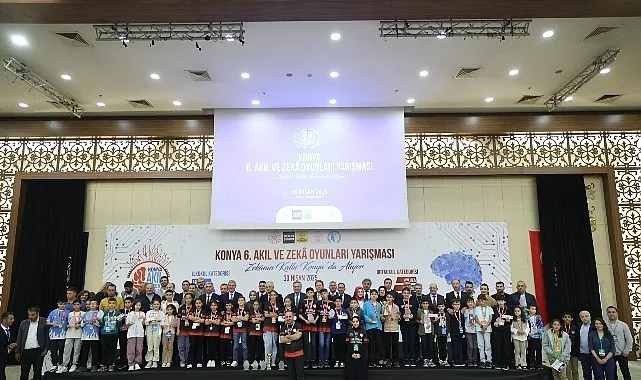 Büyükşehir’in Desteklediği Konya 6. Akıl ve Zekâ Oyunları Yarışması Büyük Heyecana Sahne Oldu haberi