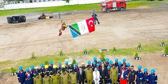 Konya Büyükşehir İtfaiyesi Tanzanya’da Yangın ve Arama Kurtarma Eğitimini Başarıyla Tamamladı haberi
