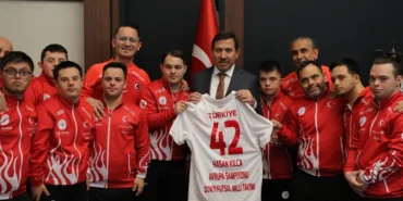 Özel sporculardan Karatay'a ziyaret haberi