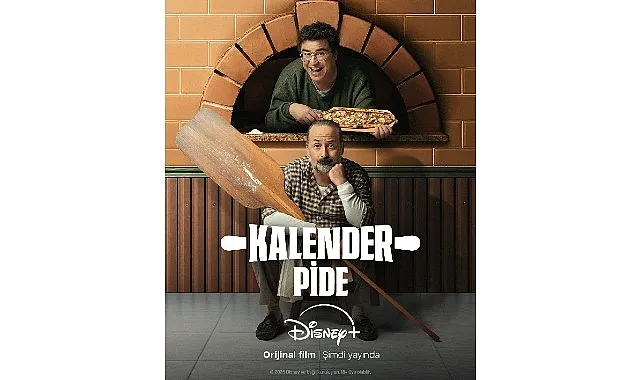 Tolga Çevik ve İbrahim Büyükak’ın başrollerinde yer aldığı, ailecek keyifle izlenebilecek yeni orijinal film ‘Kalender Pide’ şimdi Disney+’ta yayında. haberi