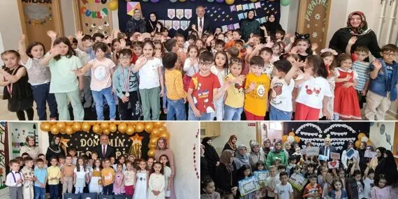 Bayburt 4-6 Yaş Kur’an Kurslarında Karne Sevinci Haberi