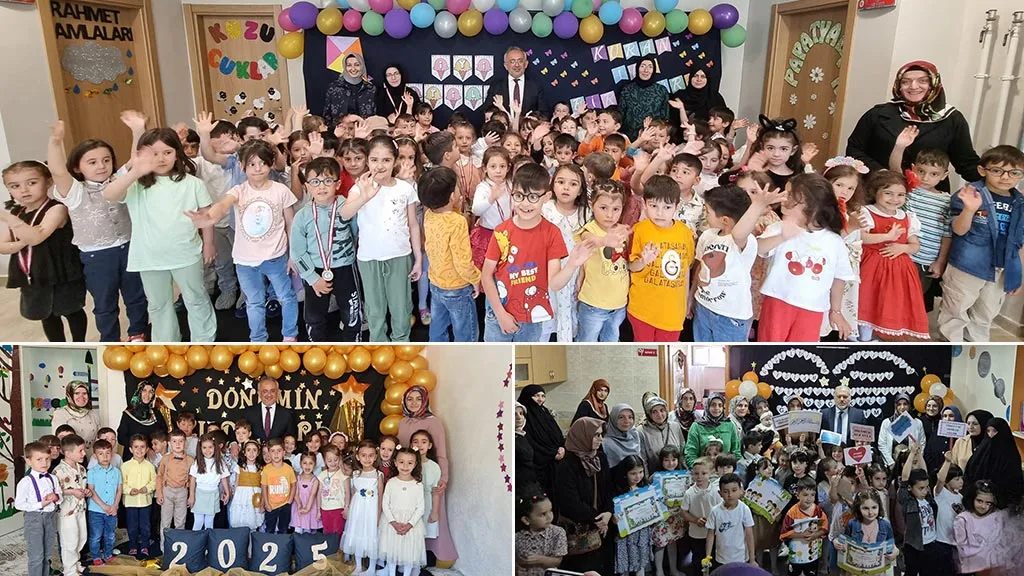 Bayburt 4-6 Yaş Kur'an Kurslarında Karne Sevinci Haberi