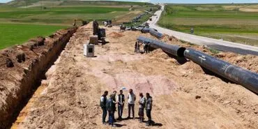 Bayburt Kırklartepe Barajı Sulama İnşaatında Çalışmalar Hız Kesmiyor Haberi