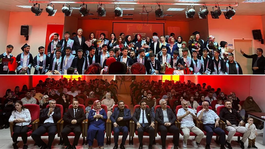 Bayburt Mesleki Eğitim Merkezi Sene Sonu Mezuniyet Programı Düzenledi Haberi