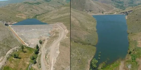 Bayburt Sarımeşe Göleti Tamamlandı, 2 Bin 250 Dekar Tarım Arazisi Suya Kavuşuyor! Haberi