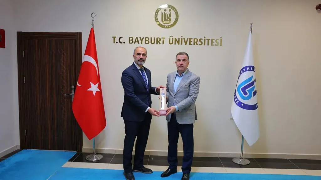 Bayburt Üniversitesi Rektörü Türkmen'e Vali Eldivan'dan Hayırlı Olsun Ziyareti Haberi