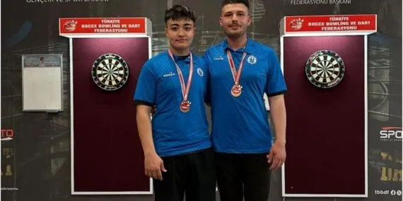 Bayburt Üniversitesi’nden Dartta Çifte Zafer! Türkiye Şampiyonasını Madalyalarla Kapattılar Haberi